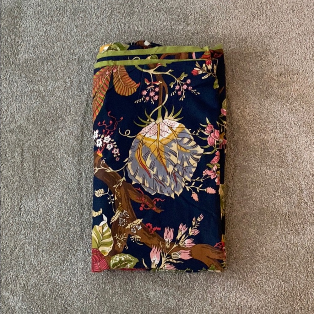 Pottery Barn Floral Duvet Cover- King